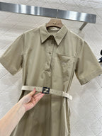 Fendi Brown Denim Dress