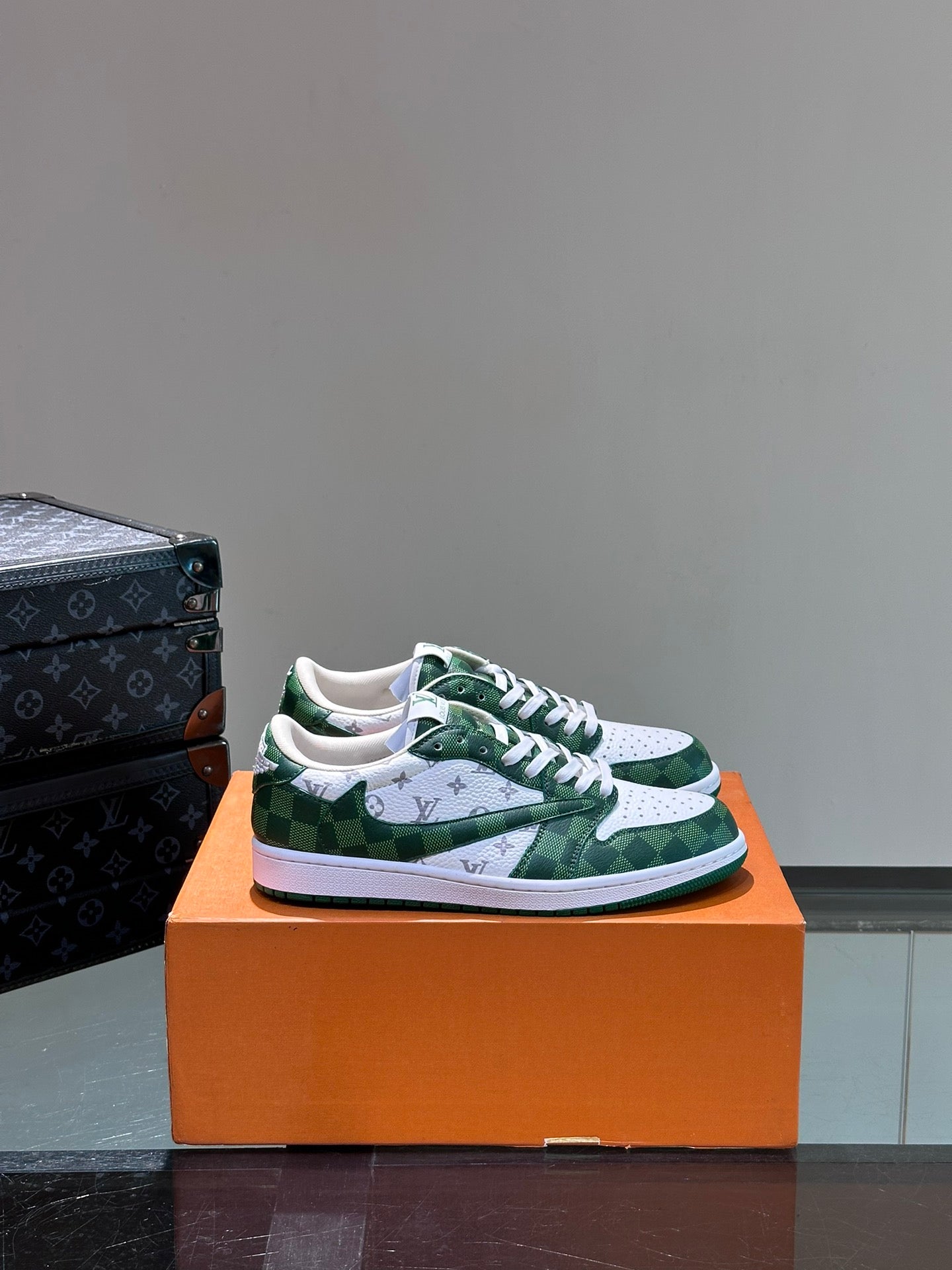 LV x Nike Dunk Low Sneaker