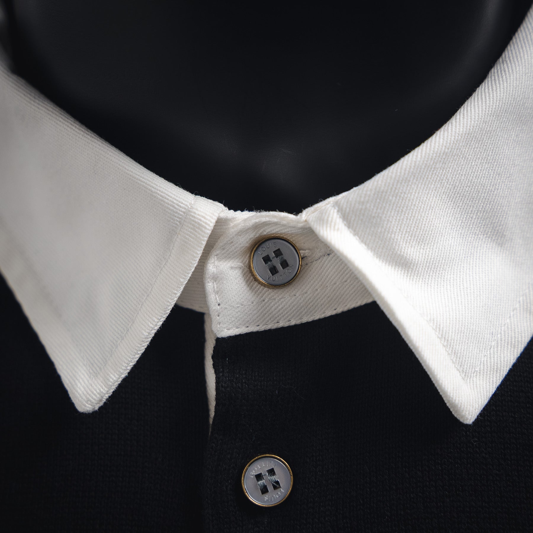 Iridescent Jacquard Short-Sleeved Polo
