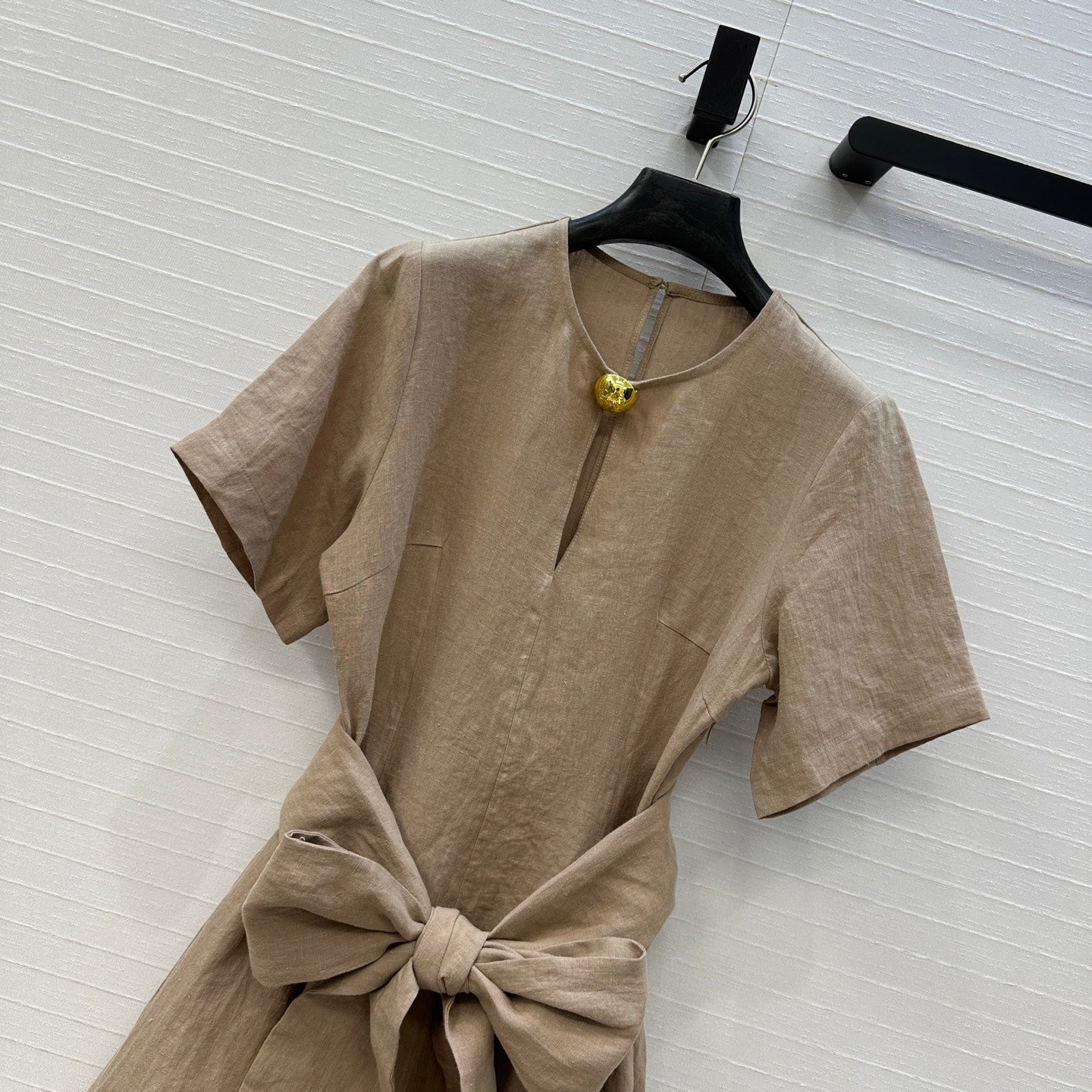 Loewe Pebble Dress in Viscose & Linen