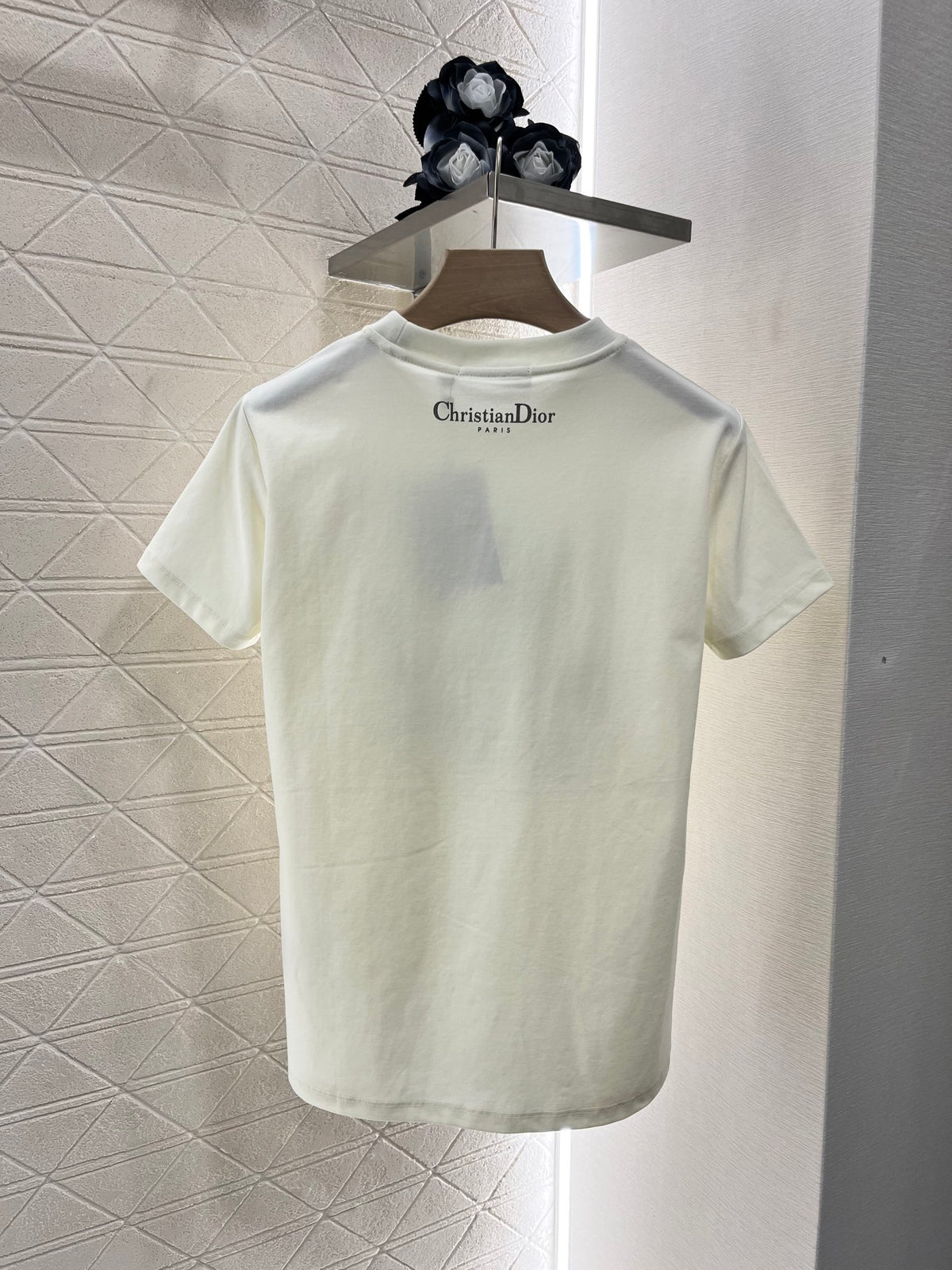 Dio! Logo short-sleeved crew neck T-shirt