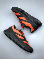 ECCO Black & Red Casual Sneakers