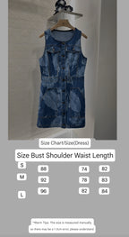 Fendi Blue Denim Dress