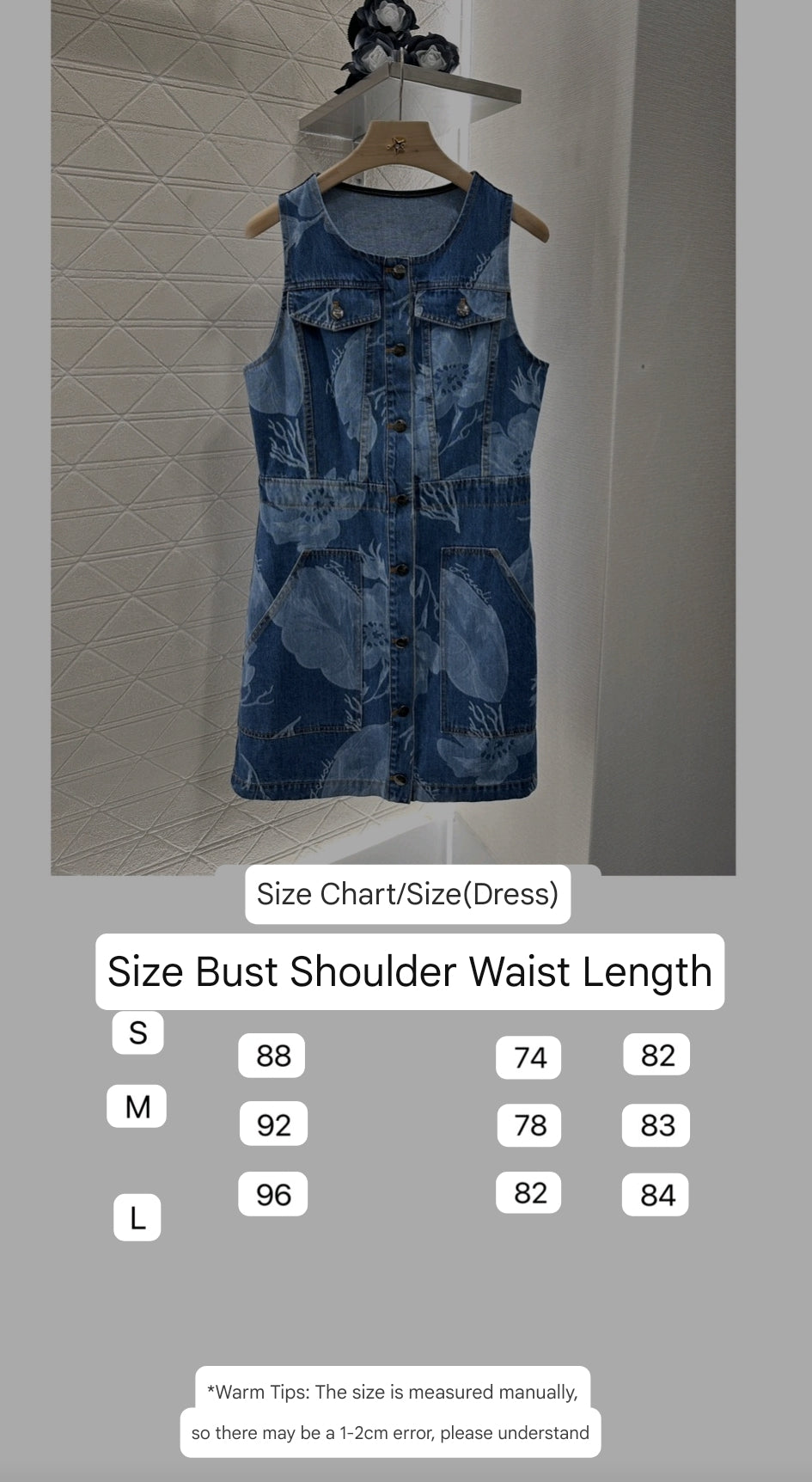 Fendi Blue Denim Dress