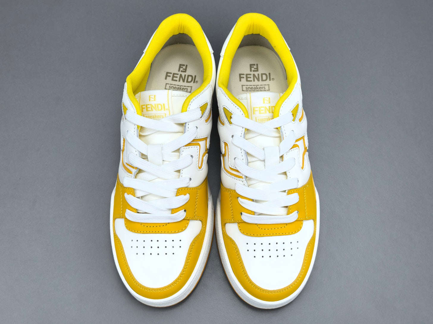 Fend! Match Colourblock Sneakers