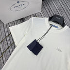Prad! print short-sleeved round neck T-shirt