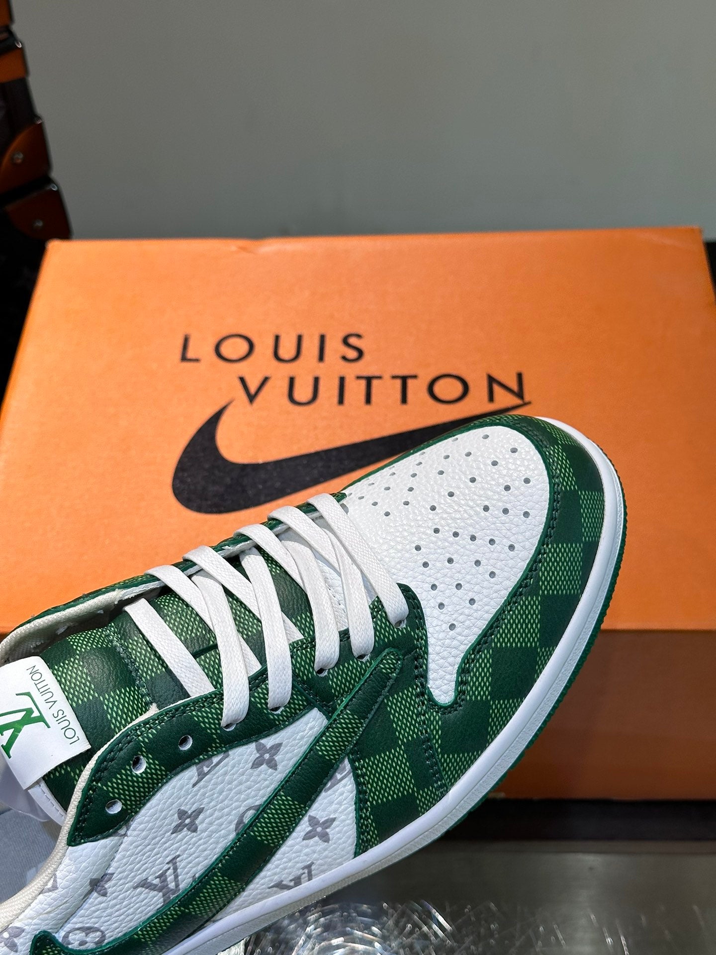 LV x Nike Dunk Low Sneaker