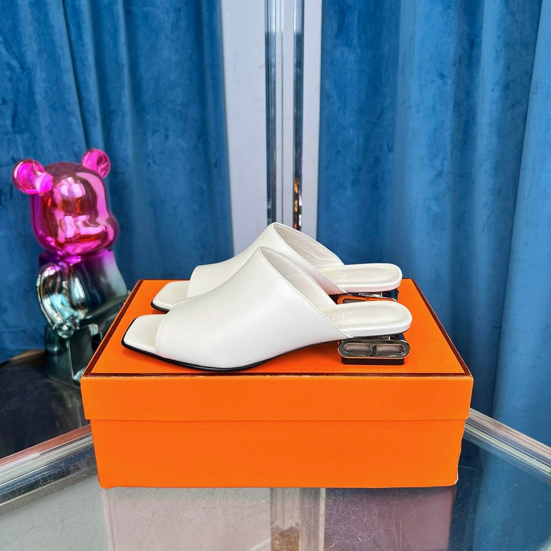 Hermès Lconique Sandal Heel