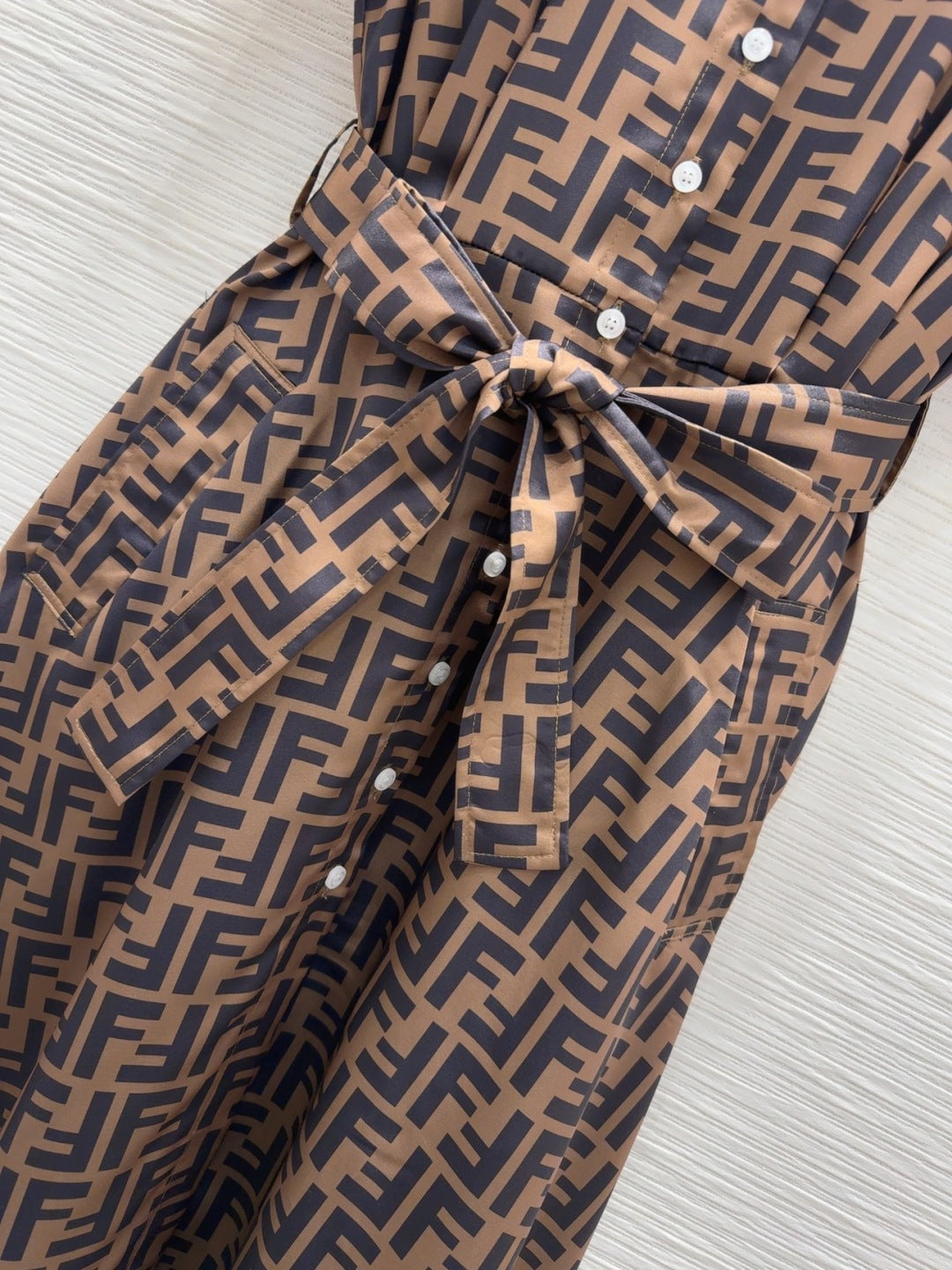 Fendi Peter Pan Collar Dress