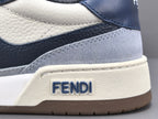 Fend! Match Panelled Suede Sneakers