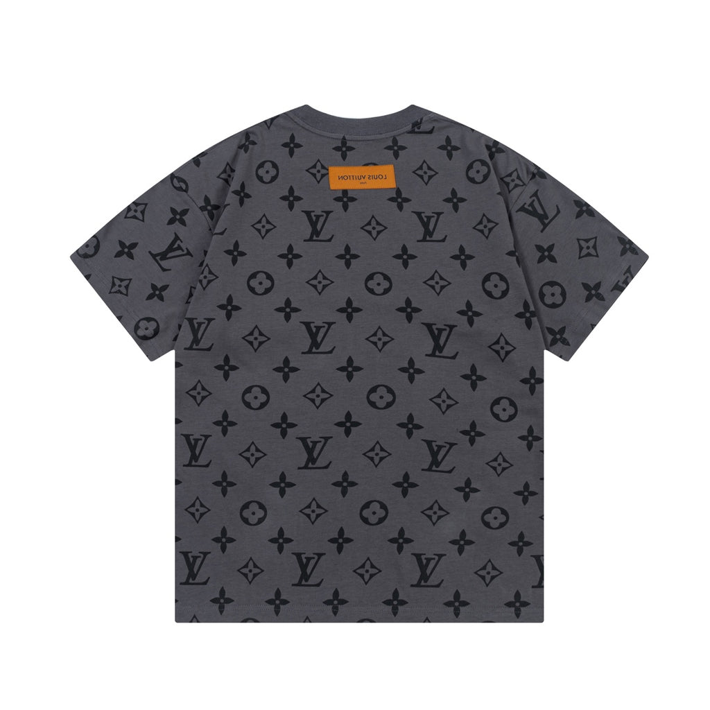 T-shirt à manches courtes avec logo LV