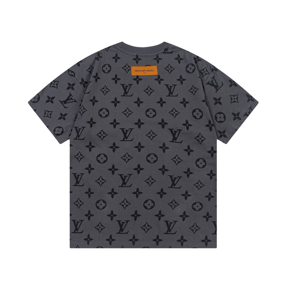 T-shirt à manches courtes avec logo LV