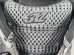 Balenciag! 10.5th generation 3XL Mesh Round Lace-Up Distressed Sole Low-Top Sneakers in Black & gray