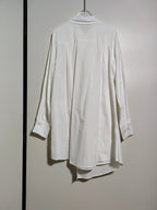 Loewe Draped Poplin Mini Shirtdress