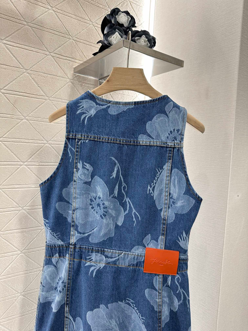 Fendi Blue Denim Dress