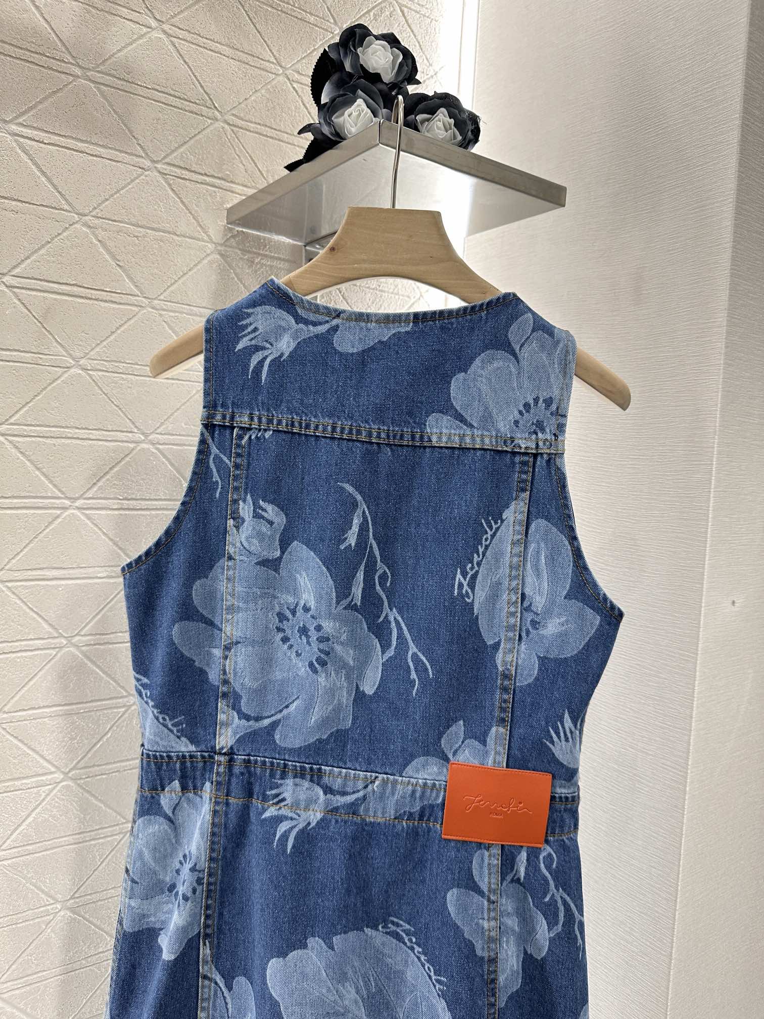 Fendi Blue Denim Dress
