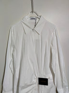 Loewe Draped Poplin Mini Shirtdress