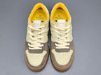 Fend! Match Low Top Suede 'Yellow Beige'