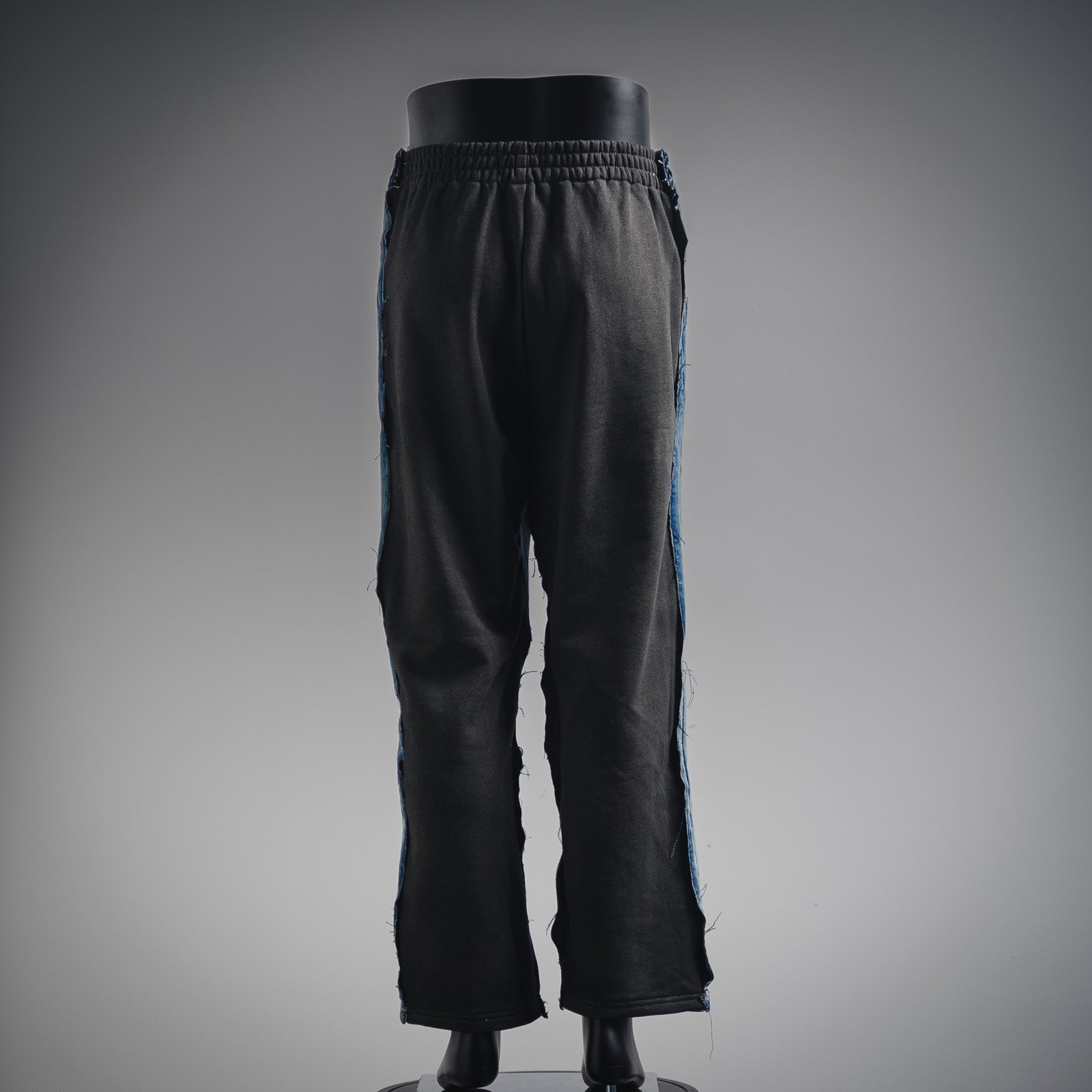 Balenciag! Stencil Hybrid Wide Leg Jeans