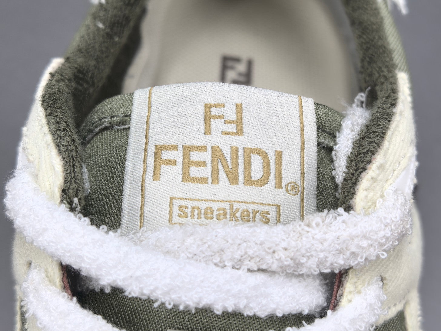 Fend! Match Denim Sneakers
