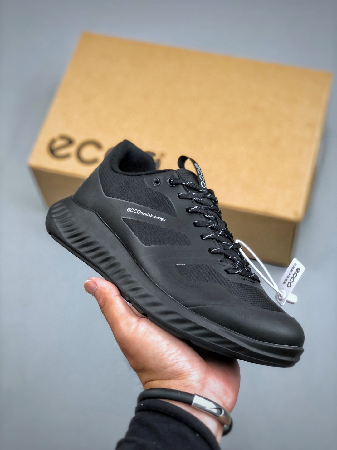 ECCO Black Casual Sneakers