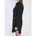 Loewe Draped Poplin Mini Shirtdress