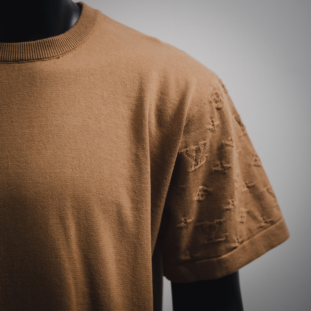 LV Short-Sleeved Signature Crewneck