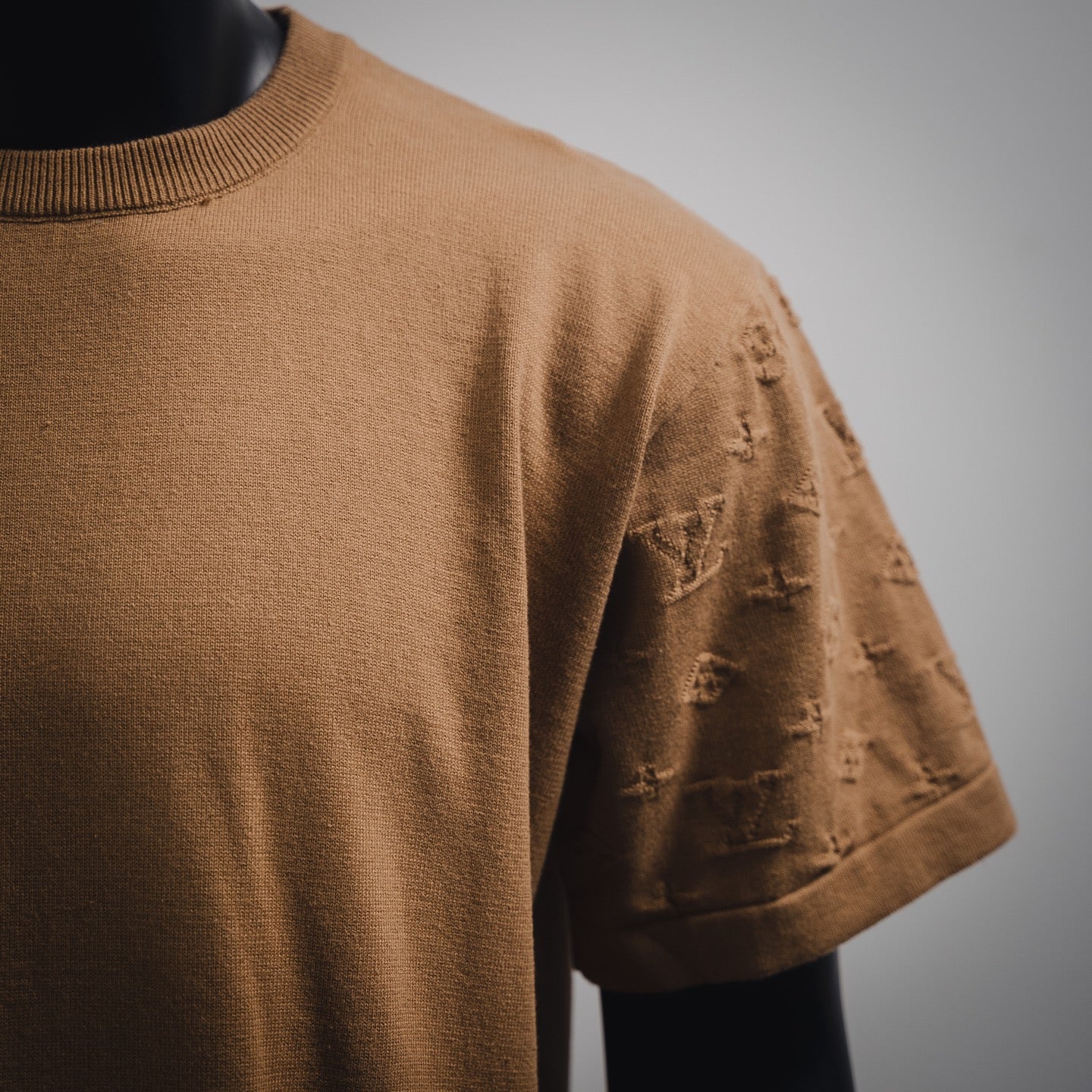LV Short-Sleeved Signature Crewneck