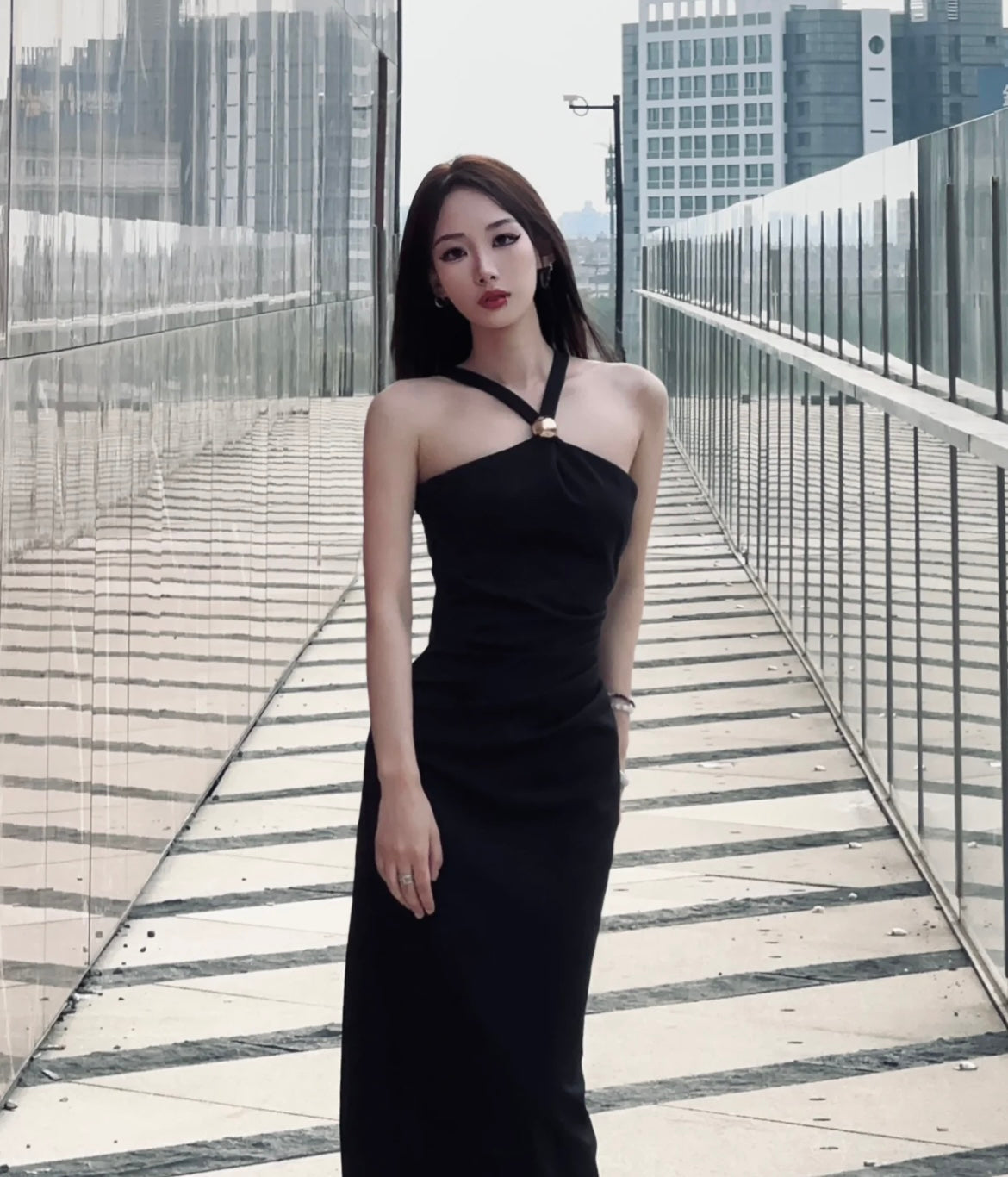 Loewe Anagram Pebble Dress