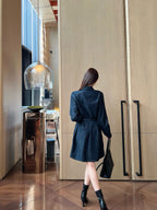 Fendi Short Shirt Collar Neck Dress