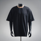 Burberry Check Trim Cotton T-shirt