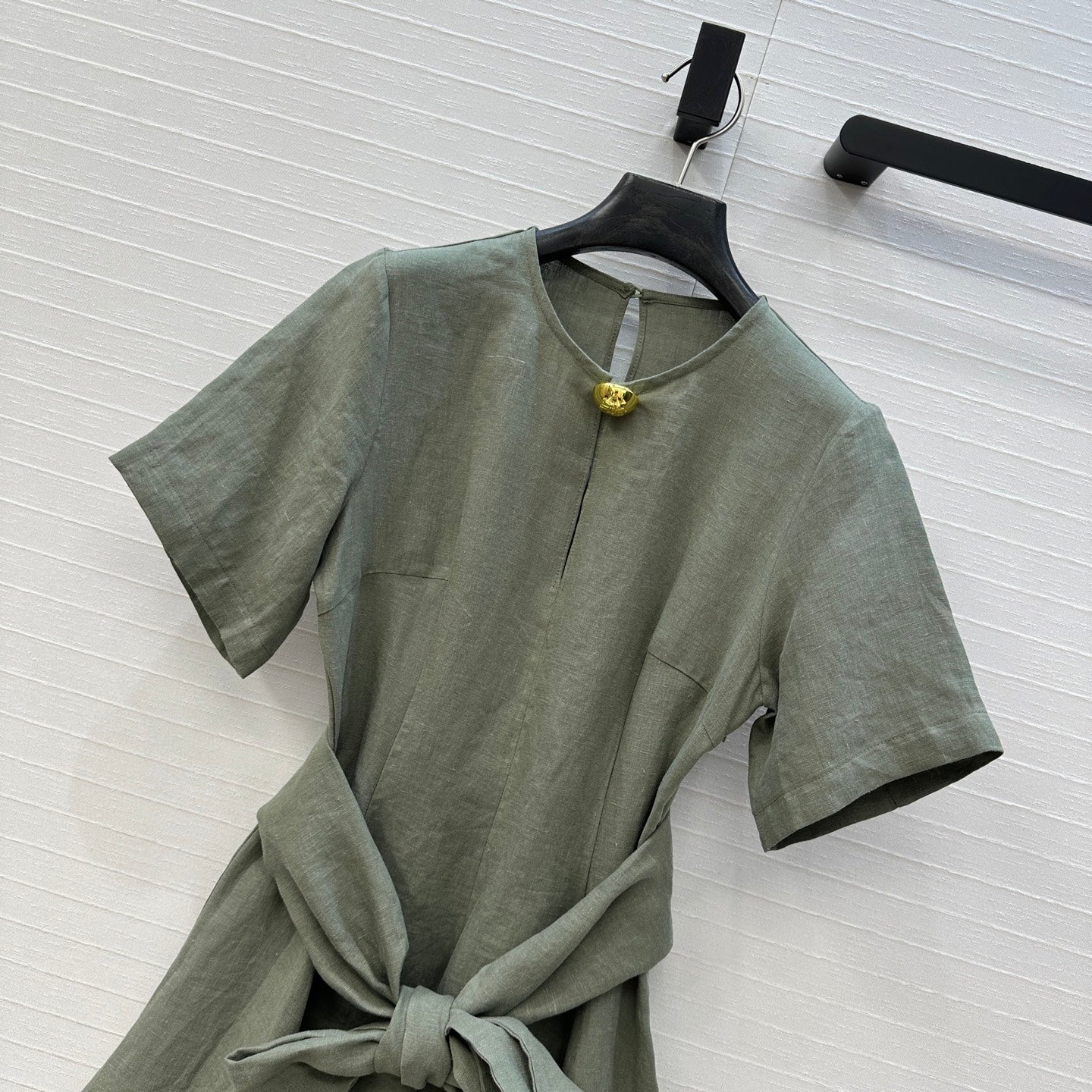 Loewe Pebble Dress in Viscose & Linen