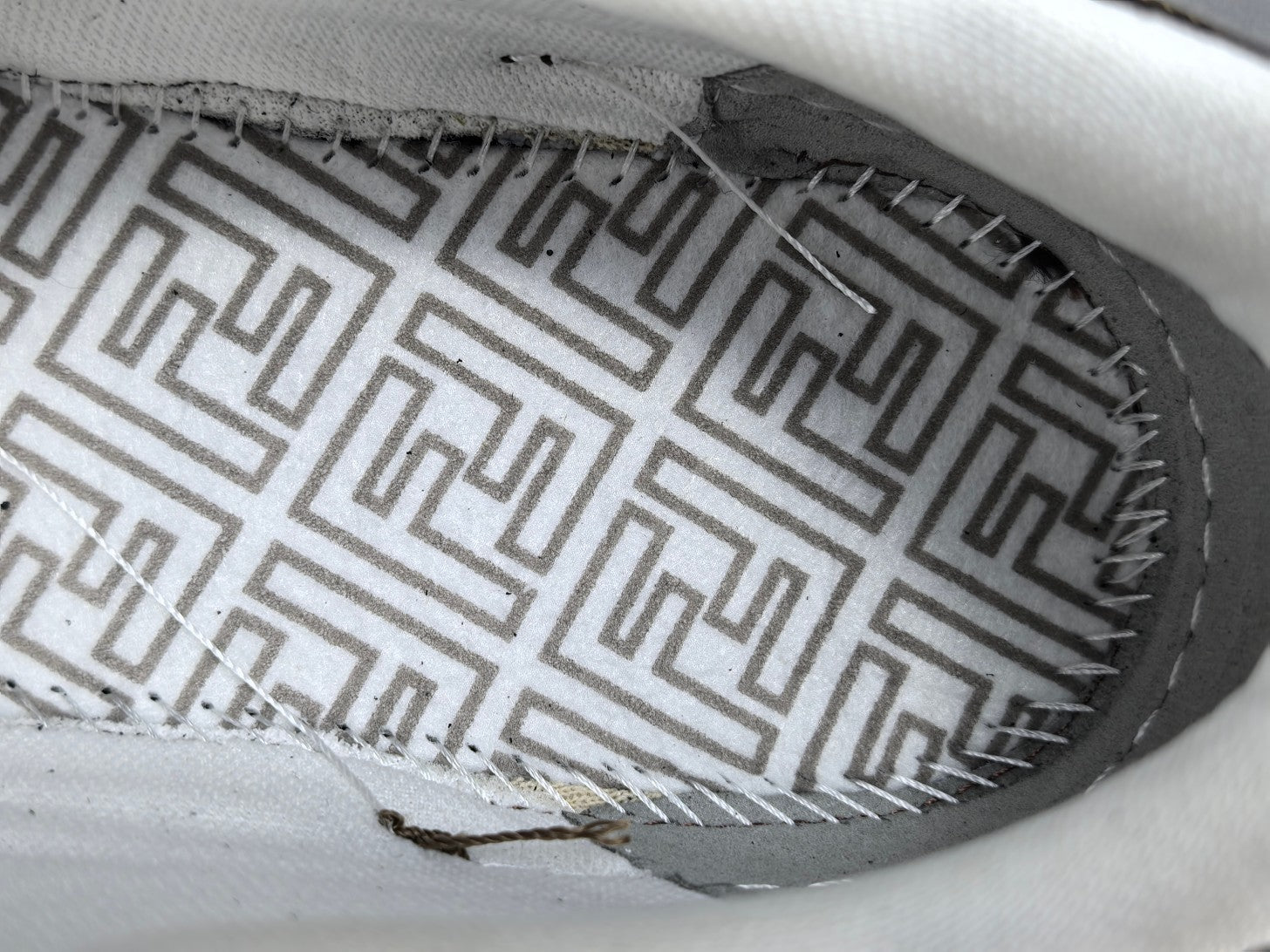 Fend! Match Sneakers Brown FF Jacquard & Black Suede Fabric Low Tops