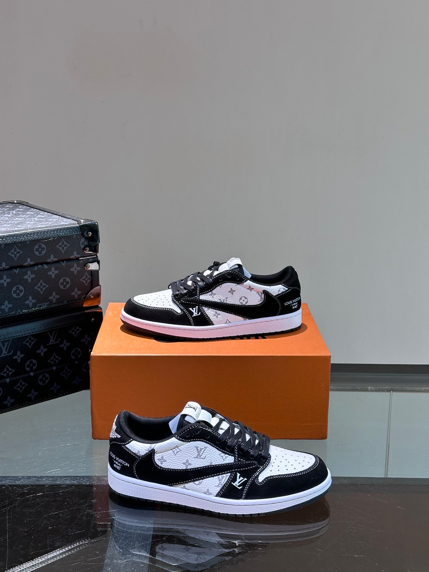 LV x Nike Dunk Low Sneaker