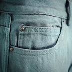 LV Embroidered Denim Pants 'Light Blue'