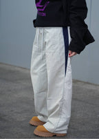 Balenciag! wide-leg jeans