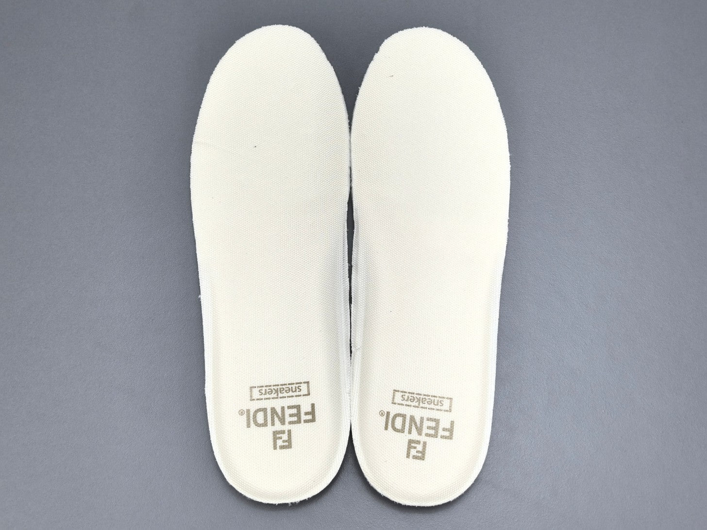 Fend! Match Sneakers White Suede Low Tops