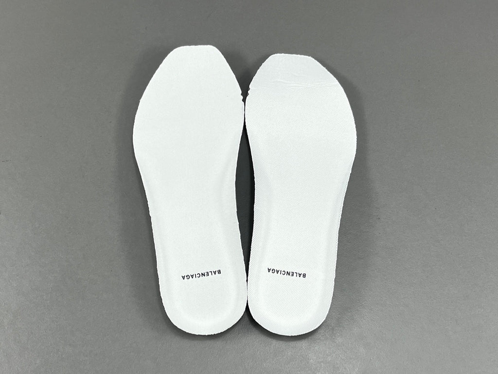 Balenciag! 3xl Mesh Lace-Up Distressed Sneaker in White