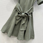 Loewe Pebble Dress in Viscose & Linen