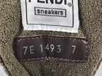 Fend! Match Low tops in black suede