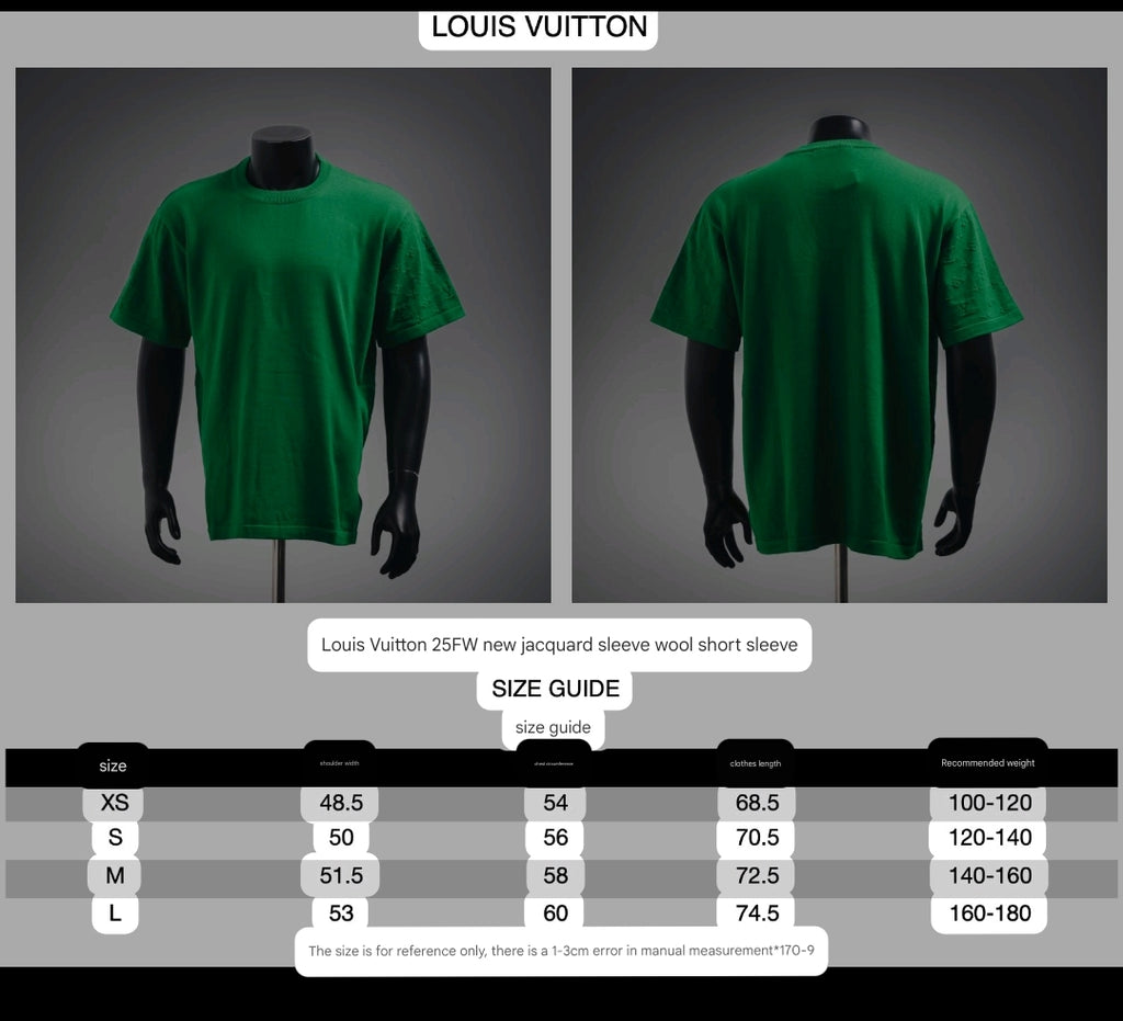 LV Short-Sleeved Signature Crewneck