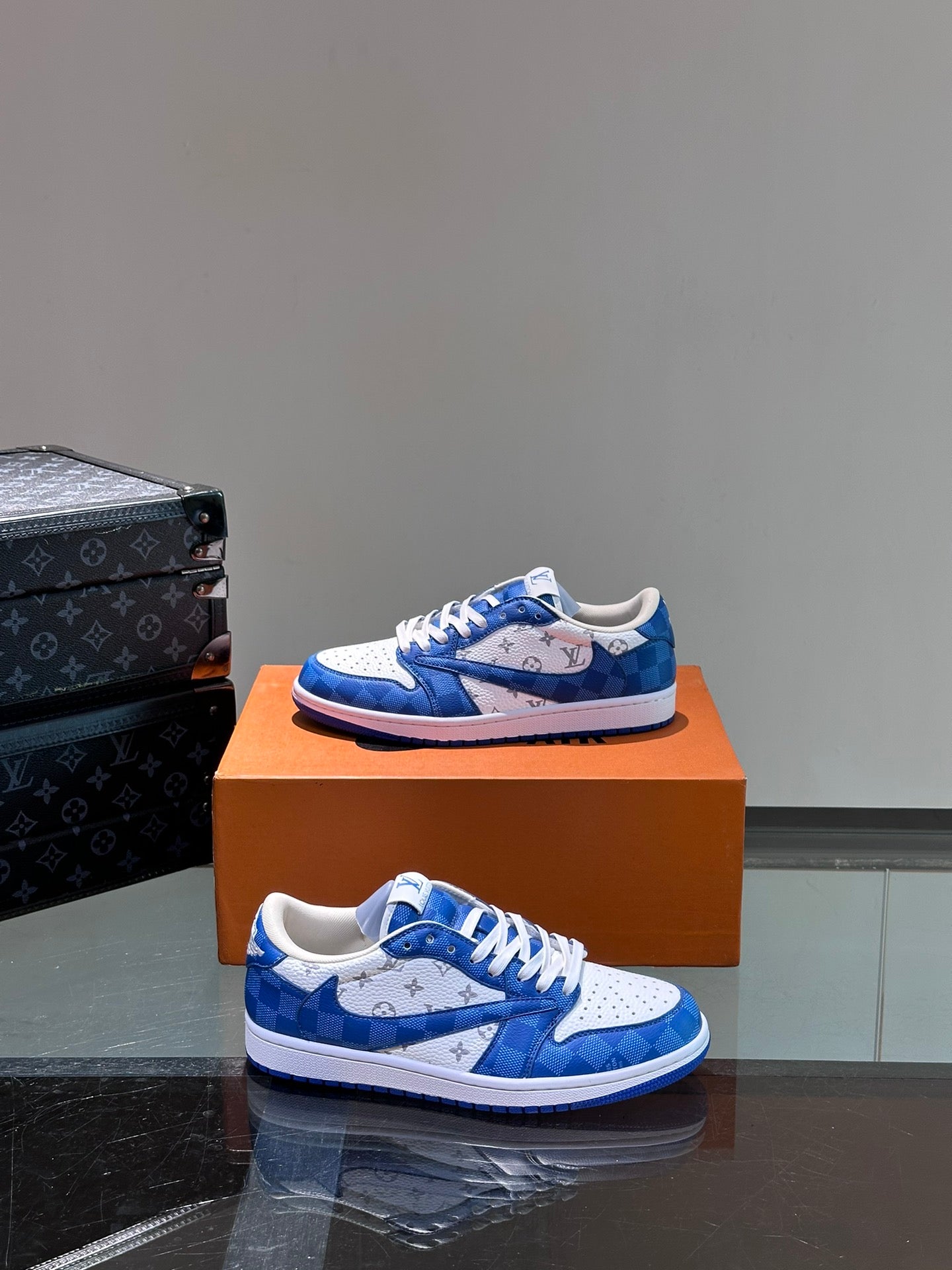 LV x Nike Dunk Low Sneaker
