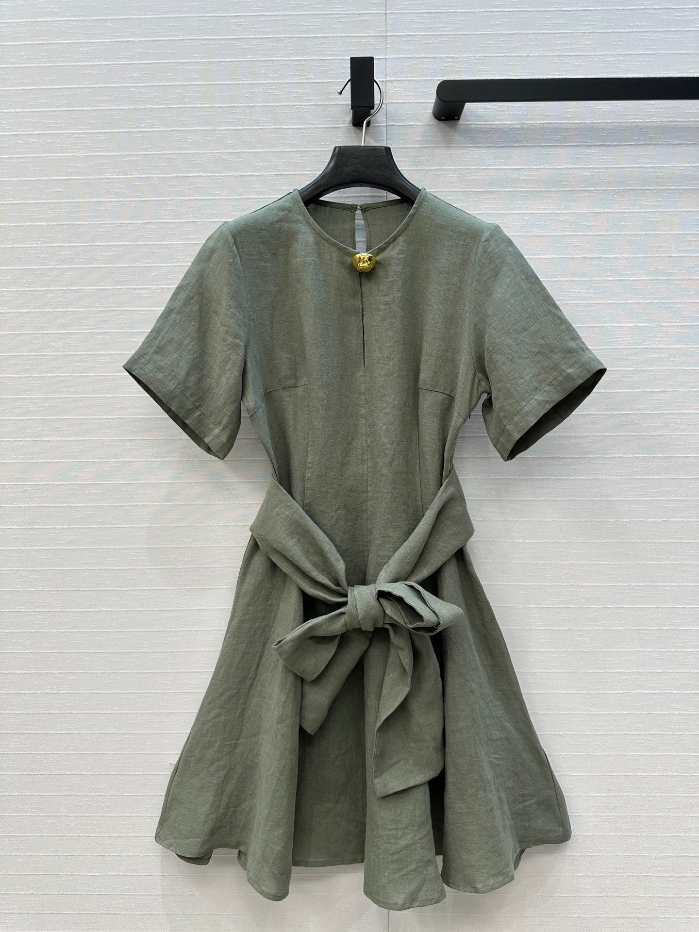 Loewe Pebble Dress in Viscose & Linen