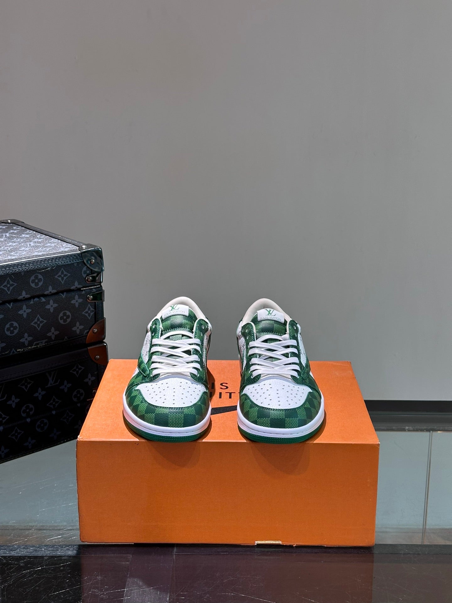 LV x Nike Dunk Low Sneaker