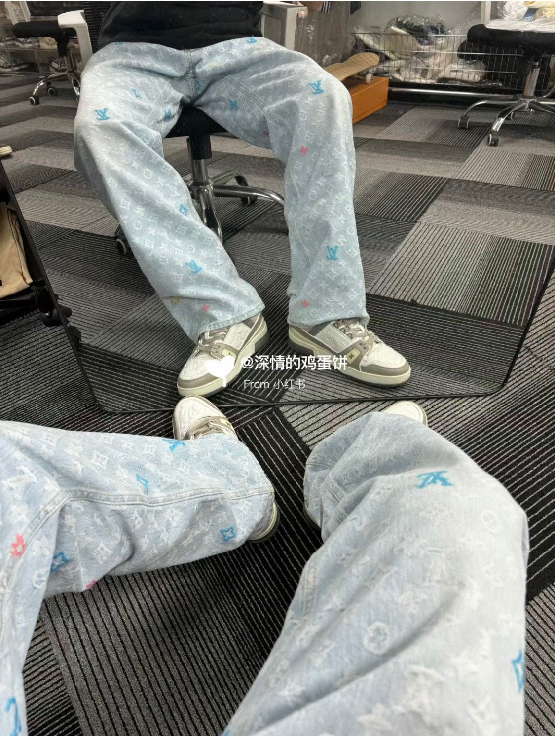 LV x Tyler the Creato! Monogram Denim Pants