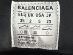 Balenciag! 10.5th generation 3XL Mesh Round Lace-Up Distressed Sole Low-Top Sneakers in Black & gray
