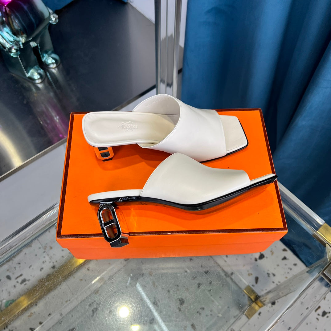Hermès Lconique 60 Sandal Heel
