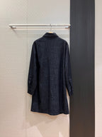 Fendi Short Shirt Collar Neck Dress