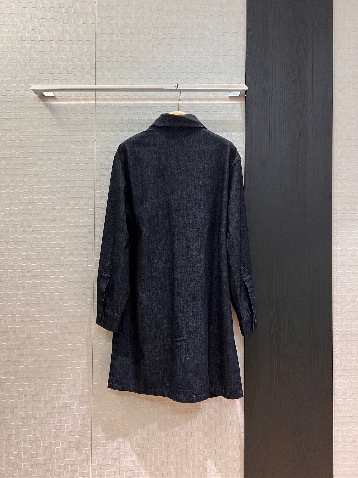 Fendi Short Shirt Collar Neck Dress