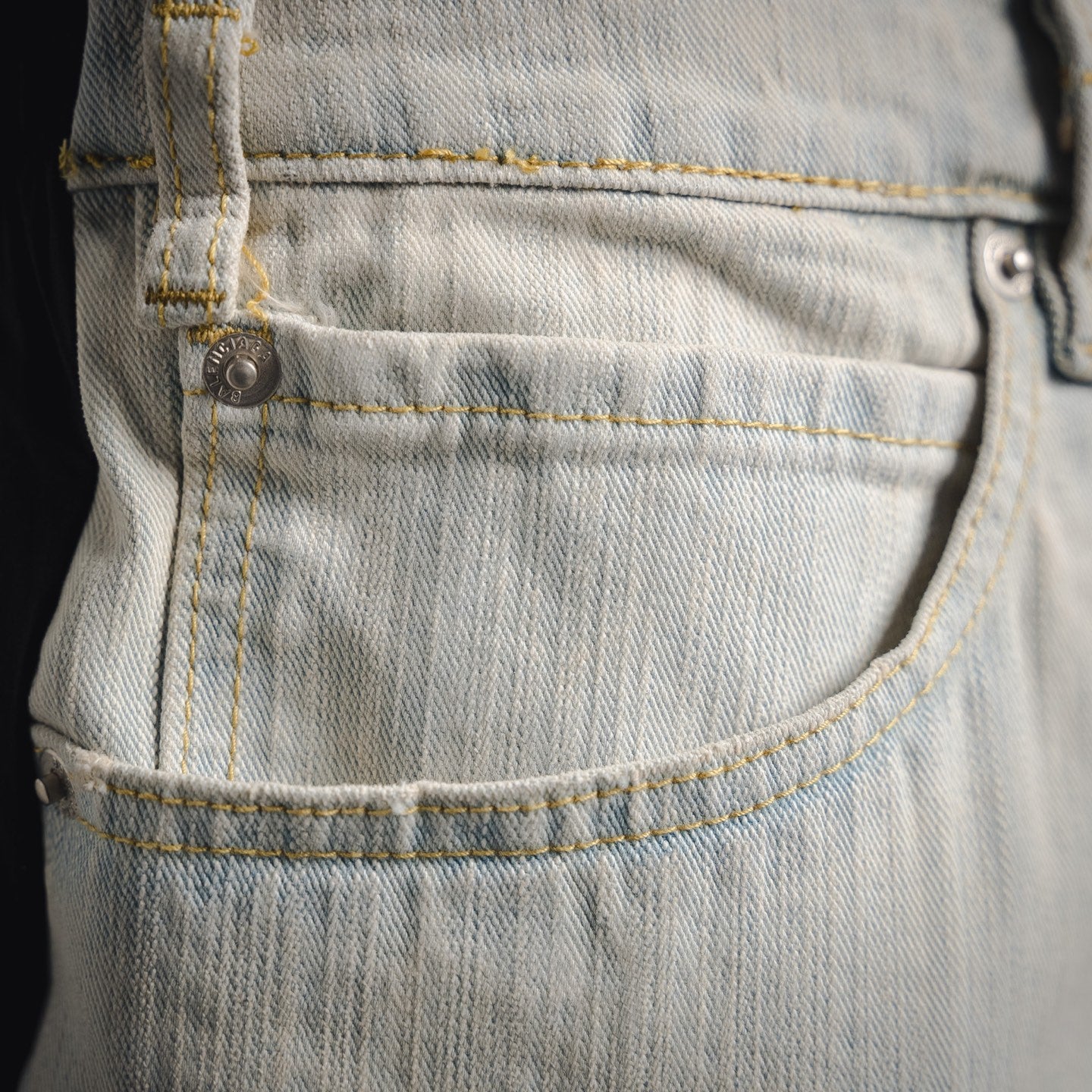 Balenciag! wide-leg jeans